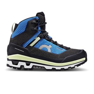 Botas Montaña On Cloud Cloudalpine Waterproof Mujer Black / Blue | CR_ON8318