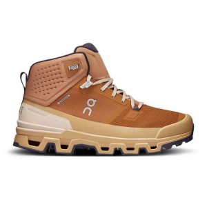 Botas Montaña On Cloud Cloudrock 2 Waterproof Hombre Brown | CR_ON8366