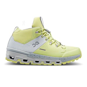 Botas Montaña On Cloud Cloudtrax Waterproof Mujer Yellow | CR_ON8702