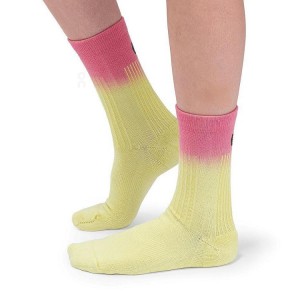 Calcetines On Cloud All-Day Hombre Pink / Yellow | CR_ON8860