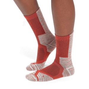 Calcetines On Cloud Explorer Merino Mujer Orange | CR_ON8043