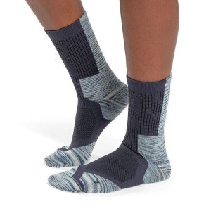 Calcetines On Cloud Explorer Merino Mujer Dark Grey | CR_ON8865