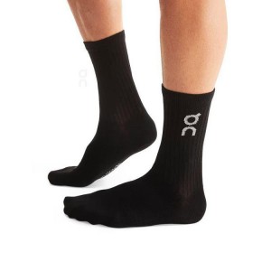 Calcetines On Cloud Logo 3-Pack Mujer Black | CR_ON9098