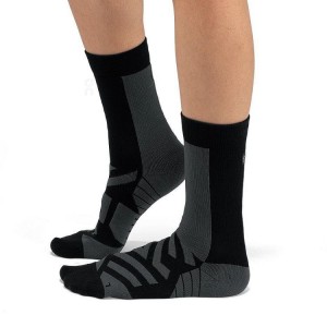 Calcetines On Cloud Performance High Hombre Black | CR_ON8627