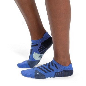 Calcetines On Cloud Performance Low Mujer Blue | CR_ON8130