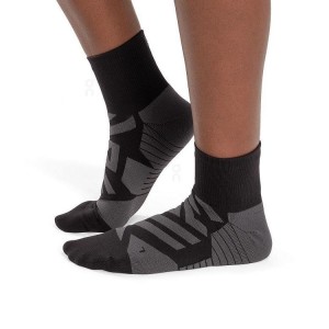Calcetines On Cloud Performance Mid Hombre Black | CR_ON8569