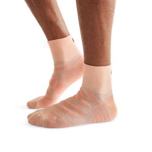 Calcetines On Cloud Performance Mid Hombre Orange | CR_ON8707