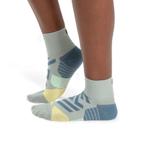Calcetines On Cloud Performance Mid Hombre Green / Blue | CR_ON8152