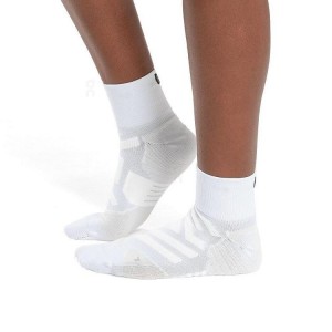 Calcetines On Cloud Performance Mid Mujer White | CR_ON8978