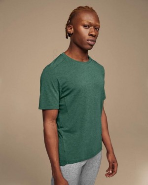 Camiseta On Cloud Active-T Hombre Green | CR_ON8191
