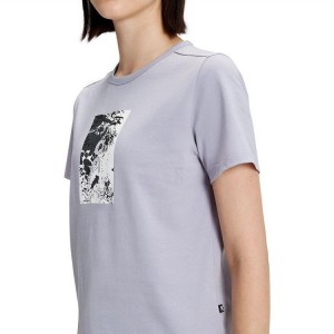 Camiseta On Cloud Estampadas-T Mujer Grey | CR_ON9016