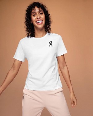 Camiseta On Cloud Estampadas-T Mujer White | CR_ON8642