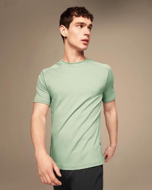 Camiseta On Cloud Focus-T Hombre Turquoise | CR_ON8868