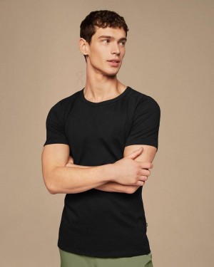Camiseta On Cloud On-T Hombre Black | CR_ON8724