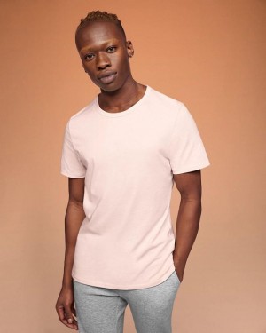 Camiseta On Cloud On-T Hombre Rose | CR_ON8192