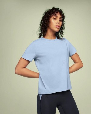 Camiseta On Cloud On-T Mujer Blue | CR_ON8807