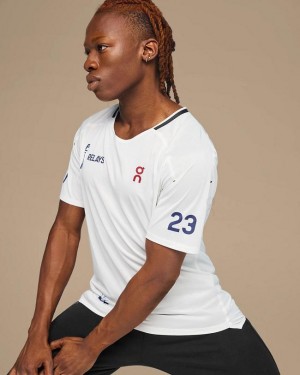 Camiseta On Cloud Penn Relays T Mujer White | CR_ON1172
