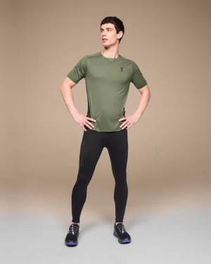 Camiseta On Cloud Performance-T Hombre Olive | CR_ON8573