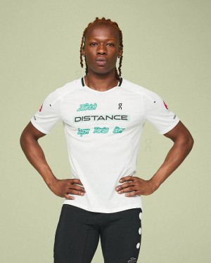 Camiseta On Cloud Performance-T Light Distance Hombre White | CR_ON8918