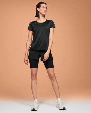 Camiseta On Cloud Performance-T Mujer Black | CR_ON8602