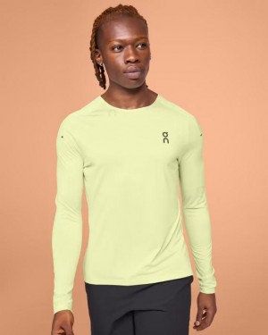 Camiseta On Cloud Performance Long-T Hombre Yellow | CR_ON8158