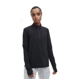 Camiseta On Cloud Trail Breaker Mujer Black | CR_ON8317