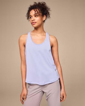 Camiseta sin Manga On Cloud Focus Mujer Purple | CR_ON9099