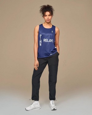 Camiseta sin Manga On Cloud Penn Relays Singlet Mujer Royal | CR_ON8603