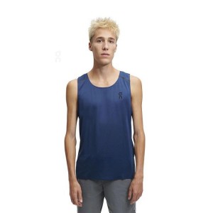 Camiseta sin Manga On Cloud Tank-T Hombre Navy | CR_ON8838