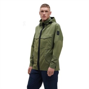 Chaquetas On Cloud Explorer Hombre Olive | CR_ON8296