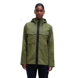 Chaquetas On Cloud Explorer Mujer Olive | CR_ON8840