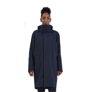 Chaquetas On Cloud Parka Mujer Navy | CR_ON8936