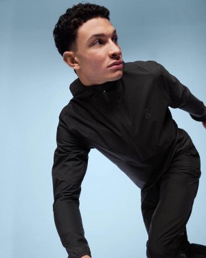 Chaquetas On Cloud Waterproof Anorak Hombre Black | CR_ON9043