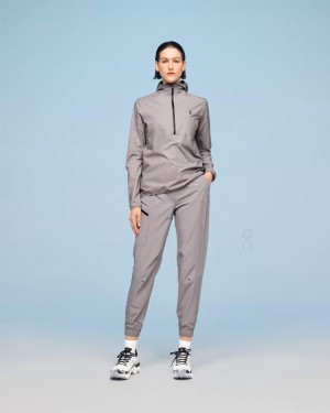 Chaquetas On Cloud Waterproof Anorak Mujer Grey | CR_ON8028
