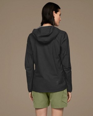 Chaquetas On Cloud Waterproof Anorak Mujer Black | CR_ON8288