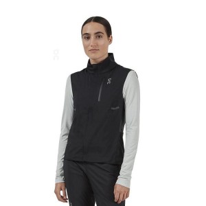 Chaquetas On Cloud Weather Vest Mujer Black | CR_ON8329