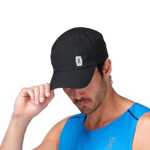 Gorras On Cloud Lightweight Hombre Black | CR_ON8392