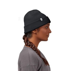 Gorros On Cloud Merino Mujer Black | CR_ON8598