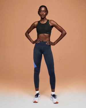 Mallas Running On Cloud Performance 7/8 Mujer Royal | CR_ON9159