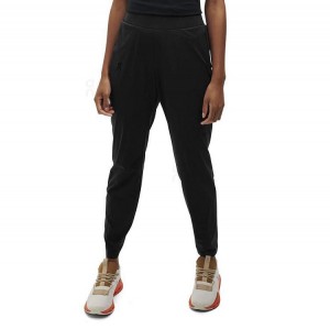 Pantalones On Cloud Lightweight Mujer Black | CR_ON8448