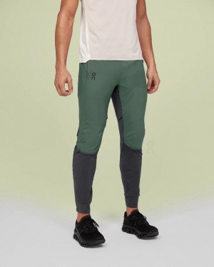 Pantalones On Cloud Running Hombre Green / Grey | CR_ON8709
