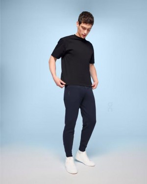 Pantalones On Cloud Sweat Hombre Navy | CR_ON8365