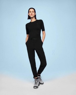 Pantalones On Cloud Trek Mujer Black | CR_ON8839