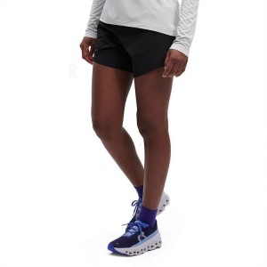Short On Cloud 5" Running Mujer Black | CR_ON8501