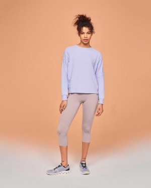 Sudaderas On Cloud Movement Crew Mujer Purple | CR_ON8945