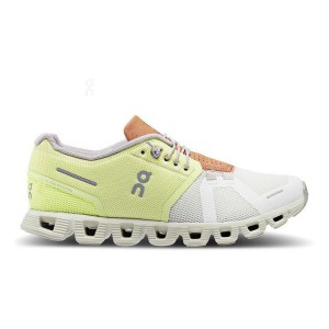Tenis On Cloud Cloud 5 Mujer Yellow / White | CR_ON8558