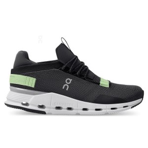 Tenis On Cloud Cloudnova Hombre Black / Green | CR_ON8252