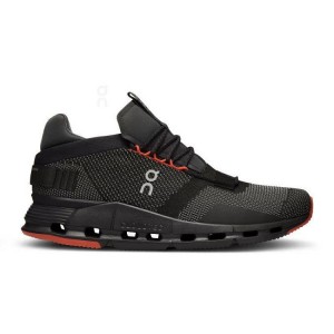 Tenis On Cloud Cloudnova Hombre Black / Orange | CR_ON8353