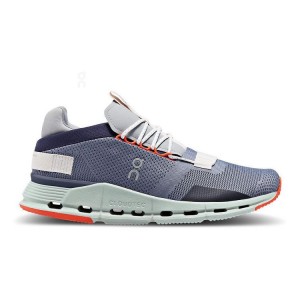 Tenis On Cloud Cloudnova Hombre Grey / Purple | CR_ON8322