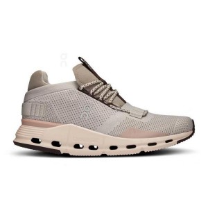Tenis On Cloud Cloudnova Mujer Beige | CR_ON8824